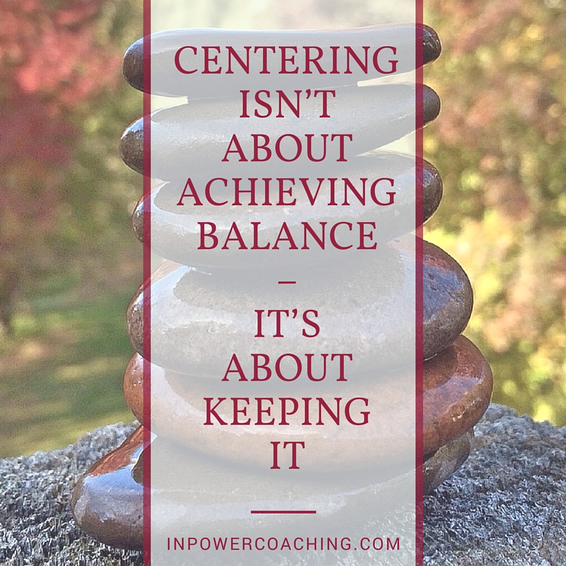 achieving balance