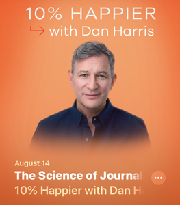 podcast recommendation on journaling benefits